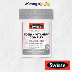 Swisse Ultiboost Biotin + Vitamin C Complex 30's