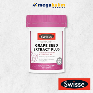 Swisse Ultiboost Grape Seed Extract Plus 30's