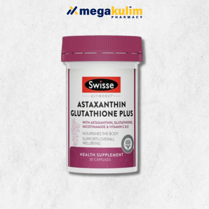 Swisse Ultiboost Astaxanthin Glutathione Plus (30 Caps)