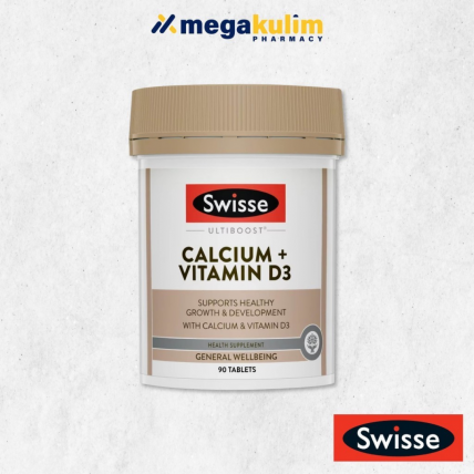 Swisse Ultiboost Calcium + Vitamin D3 (90's/Btl)