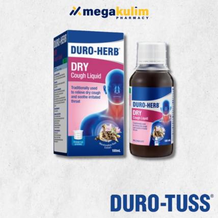 Duro-Herb Dry Cough Liquid 100mL/Bottle