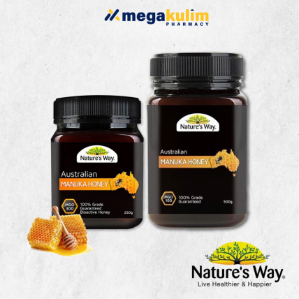 Nature's Way Australian Manuka Honey MGO100 /MGO300 (250g / 500g)-MGO300 250g