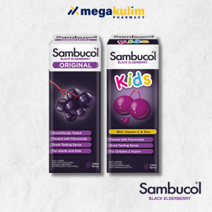 Sambucol Black Elderberry Syrup (Original / Kids) 120mL