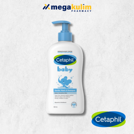 Cetaphil Baby Gentle Wash & Shampoo 400mL