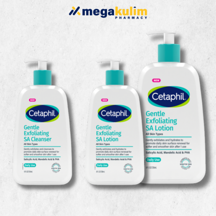 Cetaphil Gentle Exfoliating SA (Cleanser / Lotion)