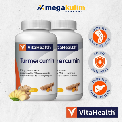 VitaHealth Turmercumin 275mg 2X60 Cap