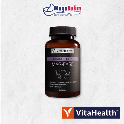 VitaHealth Charge-Up Mag-Ease 60 Tab