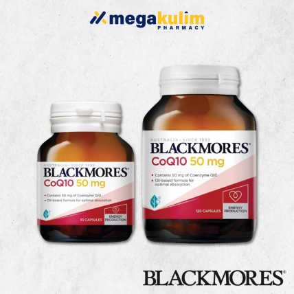 Blackmores CoQ10 50mg (30's / 120's)