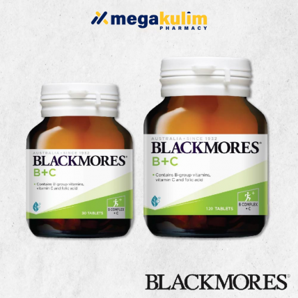 Blackmores Vitamin B + C (30's / 120's)