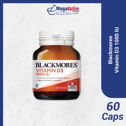 Blackmores Vitamin D3 1000IU 60 Cap
