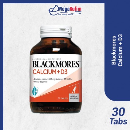 Blackmores Calcium + D3 30 Tab