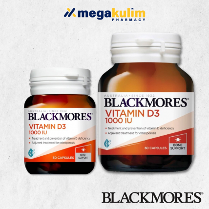 Blackmores Vitamin D3 1000IU (30's / 60's)