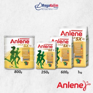 Anlene Gold Milk Powder 250g / 600g / 800g / 1kg-1kg