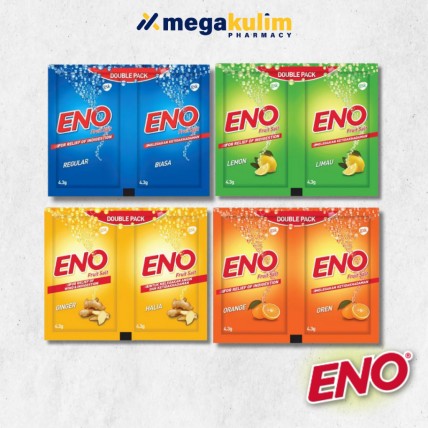 ENO Fruit Salt (Original / Orange / Lemon / Ginger) 2 Sachets (4.3g/Sac)