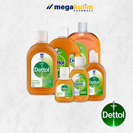 Dettol Antiseptic Liquid Brown (50ml/ 125ml/ 250ml/ 500ml/ 750ml)-125ml