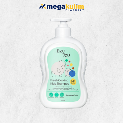 Bzu Bzu Fresh Cooling Kids Shampoo 600mL