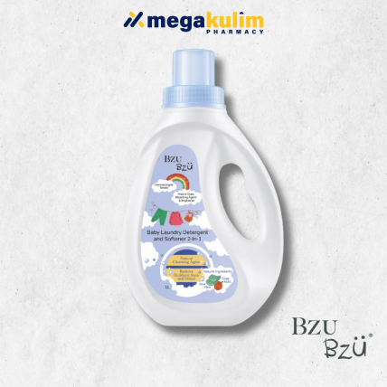 Bzu Bzu Baby Laundry Detergent & Softener 2-in-1 (1 liter)