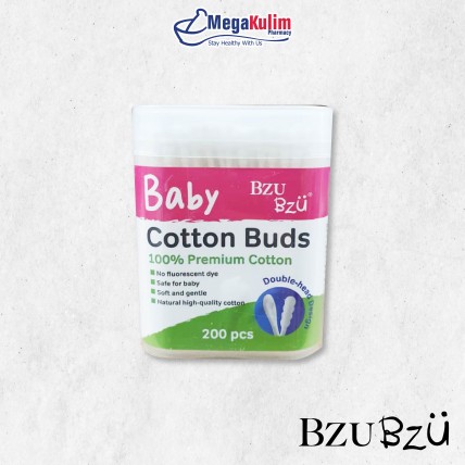 Bzu Bzu Baby Cotton Buds 200's