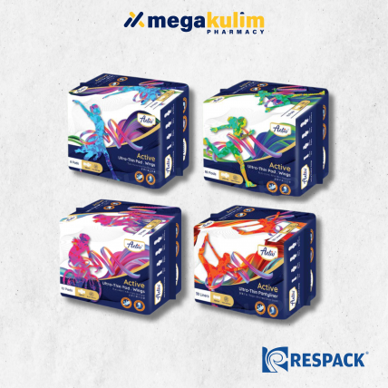 Respack Activ Ultra Thin Pad/ Panty Liner-8 Pads