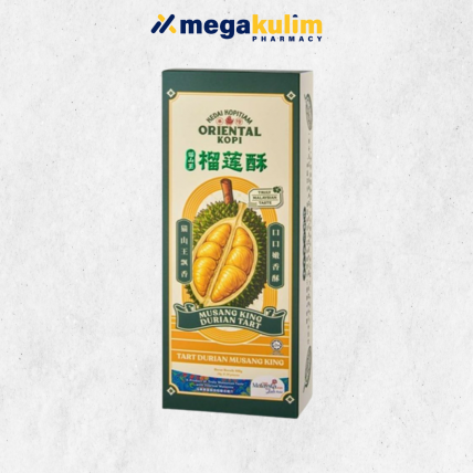 Oriental Kopi Musang King Durian Tart (20gX20s/Box)
