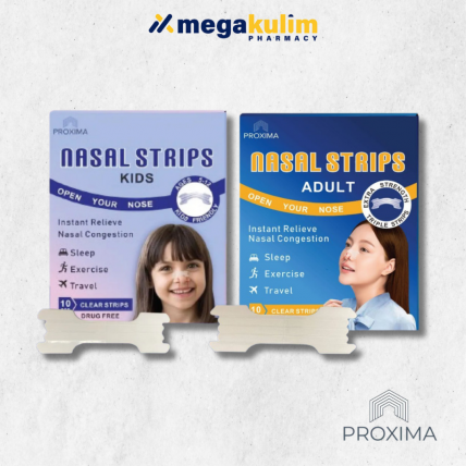 Proxima Nasal Strips (Adult/ Kids) 10's
