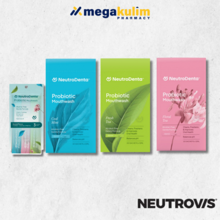 NeutroDenta Probiotic Mouthwash (Cool Mint/Fresh Tea/ Floral Tea/Trial Pack)