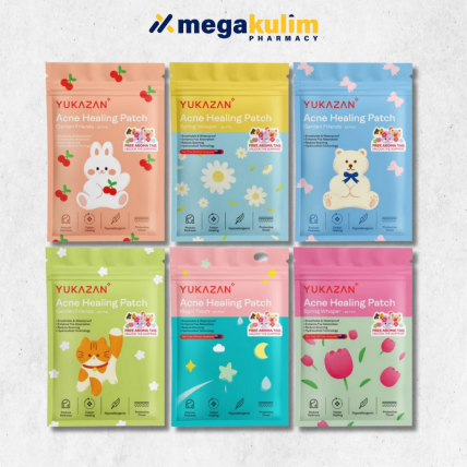 Yuka Zan Acne Healing Patch 20's (Bunny Charm / Chamomile / Cutie Bear / Savvy Kitty / Sparkling Night / Tulip)