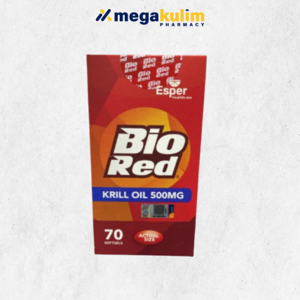 Biored Krill Oil 500mg (70 Softgels/Box)