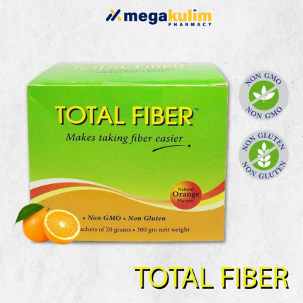 Total Fiber Orange 20g X 15's