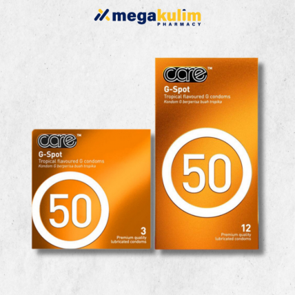 Care 50 G-Spot Condoms (3pcs/12pcs)