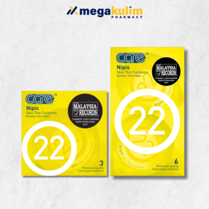 Care 22 Nipis Condoms (3pcs/6pcs)