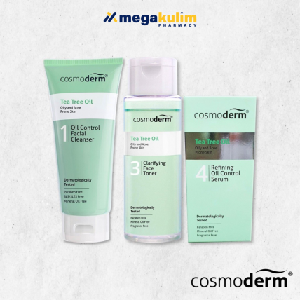 Cosmoderm Tea Tree Oil Skincare Range