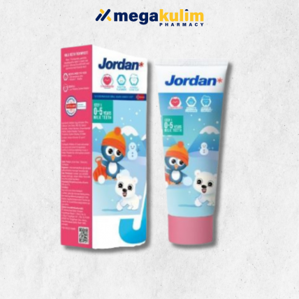 Jordan Strawberry Step 1 Toothpaste (75g)