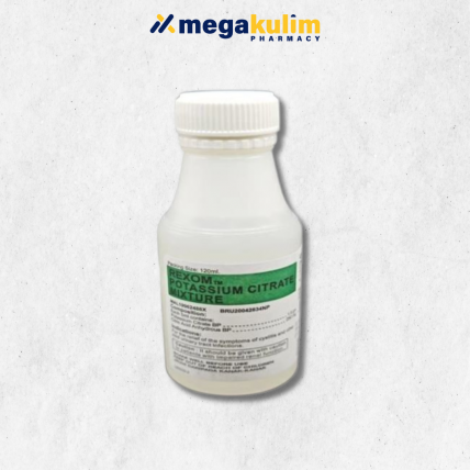 Rexom Potassium Citrate Mixture (120mL)