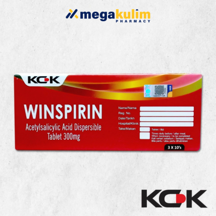 Winspirin 300mg (3x10 Tablet/Box)