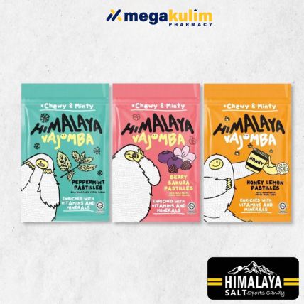 Himalaya Vajomba Pastilles 25g (Peppermint / Berry Sakura / Honey Lemon)-Berry Sakura