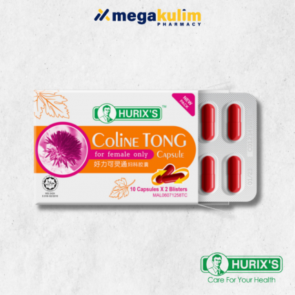 Hurix's Coline Tong Capsule 2X10 Cap