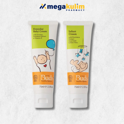 Buds Organics BEO 75mL (Infant Cream / Everyday Baby Cream)