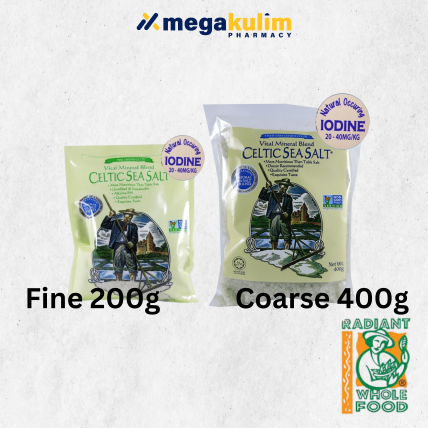 Celtic Sea Salt (200g Fine / Coarse 400g)-200g Fine