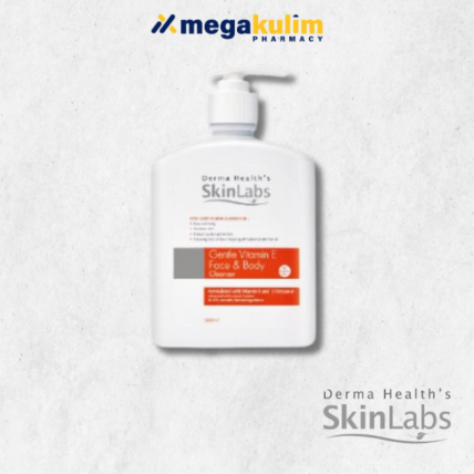 SkinLabs Gentle Vitamin E Cleanser (for Face and Body) 500mL