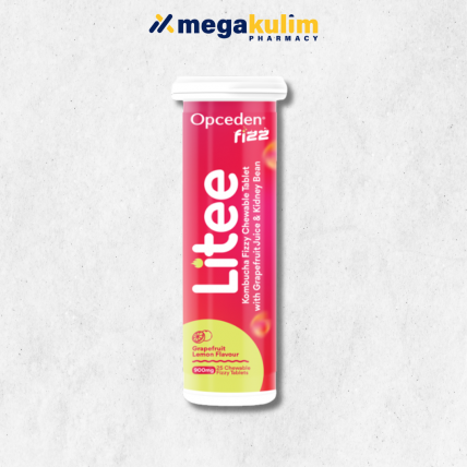 Opceden Fizz Litee Grapefruit Lemon (25s/Tube)