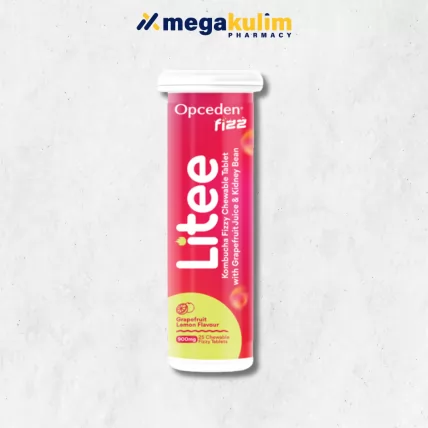 Opceden Fizz Litee Grapefruit Lemon (25s/Tube)