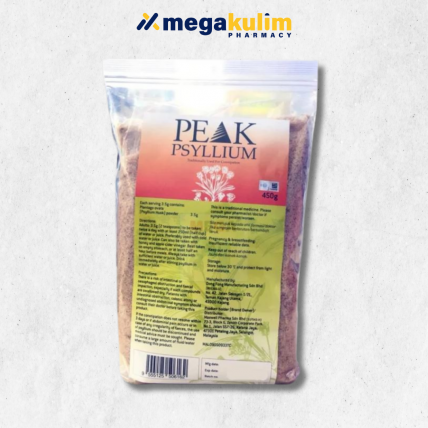 Peak Psyllium Husk (450g/Pack)