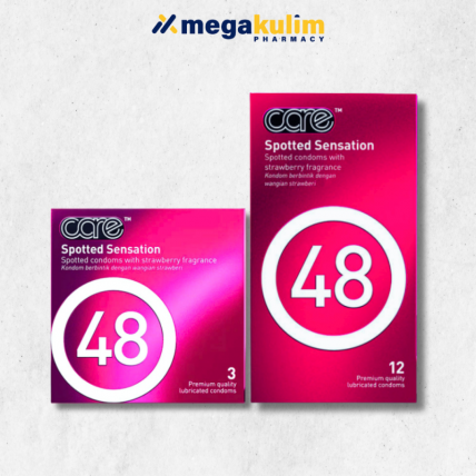 Care 48 Spotted Sensation Condoms (3pcs/12pcs)