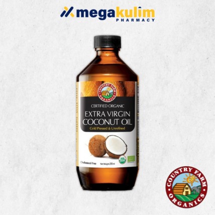 Country Farm Organics Organic Extra Virgin Coconut Oil 250mL