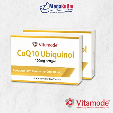 Vitamode CoQ10 Ubiquinol 100mg 2x30 Cap