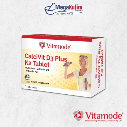 Vitamode CalciVit D3 Plus K2 6X10 Tab