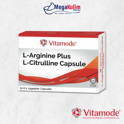 Vitamode L-Arginine Plus L-Citrulline 6X10 Cap