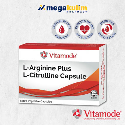 Vitamode L-Arginine Plus L-Citrulline 6X10 Cap