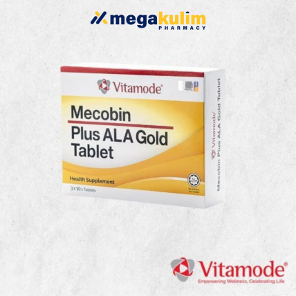 Vitamode Mecobin Plus ALA Gold Tablet 3X10 Cap